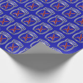 10. Bergabteilung "Climb to Glory" Geschenkpapier (Ecke)