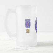 10. Bergabteilung "Climb to Glory" Mattglas Bierglas (Links)