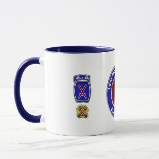 10. Bergabteilung "Climb to Glory" Tasse (Links)