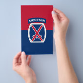 10. Bergabteilung Flyer (Handgriff)