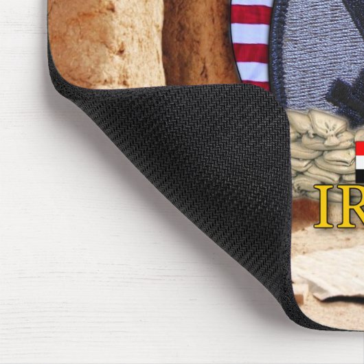 10. Bergabteilung Golf Krieg Vets Mousepad (Ecke)