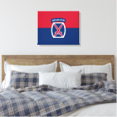 10. Bergabteilung Leinwanddruck (Insitu (Schlafzimmer))