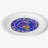 10. Bergabteilung Pappteller (Schrägansicht)