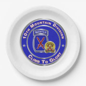 10. Bergabteilung Pappteller (Vorderseite)