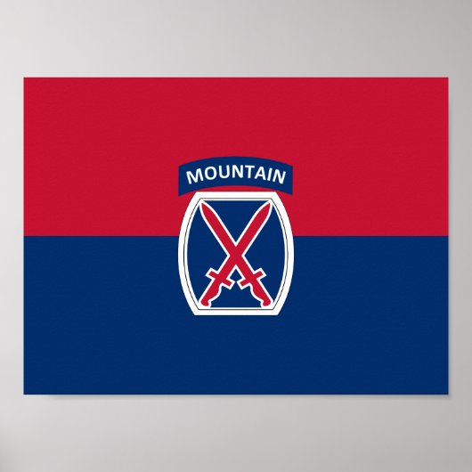 10. Bergabteilung Poster (Vorne)