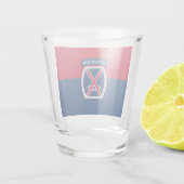 10. Bergabteilung Schnapsglas (Rückseite)