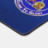 10. Bergabteilung Schreibtischunterlage (Ecke)