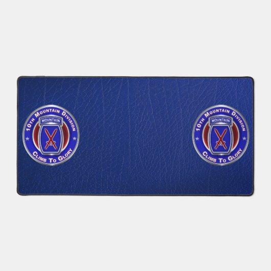 10. Bergabteilung Schreibtischunterlage (Vorderseite)