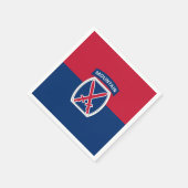 10. Bergabteilung Serviette (Ecke)