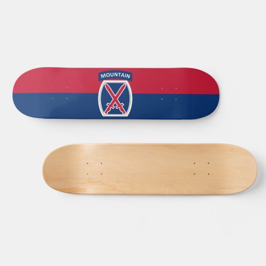 10. Bergabteilung Skateboard (Horizontal)