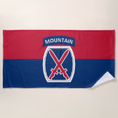 10. Bergabteilung Strandtuch (Vorderseite)