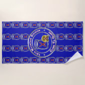 10. Bergabteilung Strandtuch (Vorderseite)