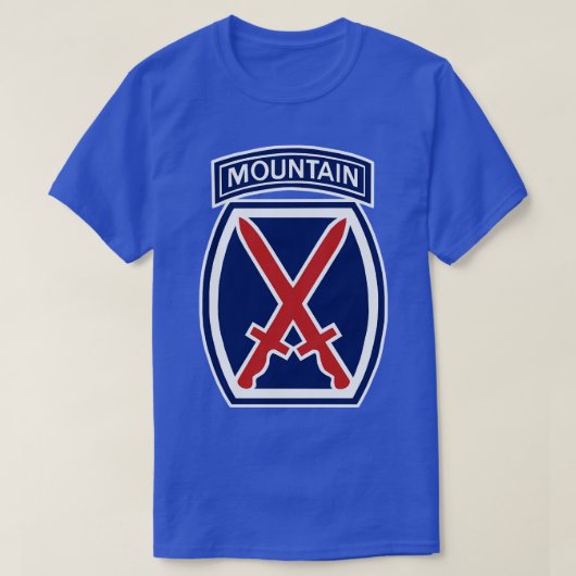 10. Bergabteilung T-Shirt (Design vorne)
