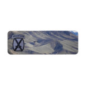 10. Bergabteilung Veterans Vets Fort Drum (Vorne)