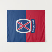 10. Bergabteilung Wandteppich (Vorderseite (Horizontal))