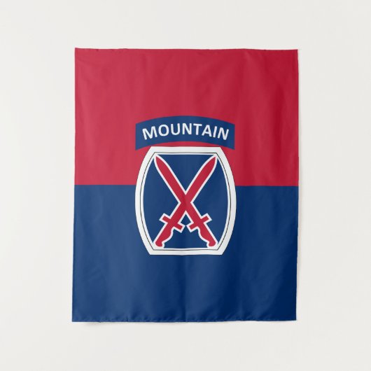 10. Bergabteilung Wandteppich (Vorderseite)