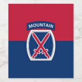 10. Bergabteilung Weinetikett (Einzelnes Label)