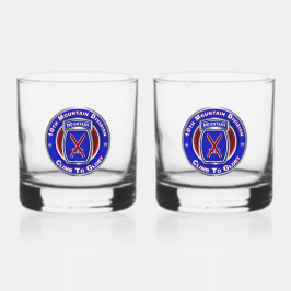 10. Bergabteilung Whiskyglas
