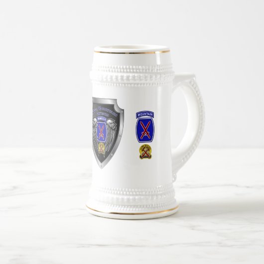 10. Bergdivision "Climb to Glory" Bierglas (VorderseiteRechts)