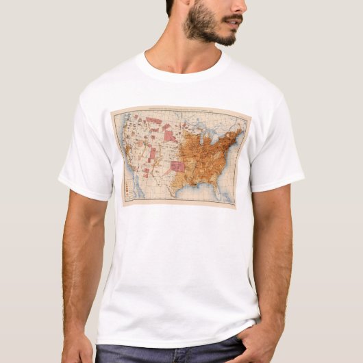 10 Bevölkerung 1870 T-Shirt (Vorderseite)