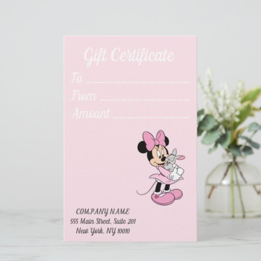 10 Blatt Geschenkgutschein Briefpapier (Stehend Vorderseite)