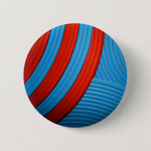10 blauer u. roter abstrakter Sonnenschein-Knopf Button