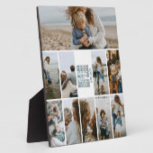 10 Boy Mama Custom Photo Collage Fotoplatte (Seite)