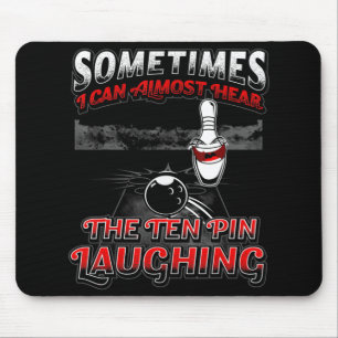 10 Button Lächeln Spaß Bowling hören Mousepad