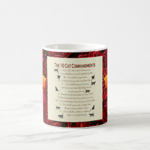 10 CAT-Gebote Kaffeetasse