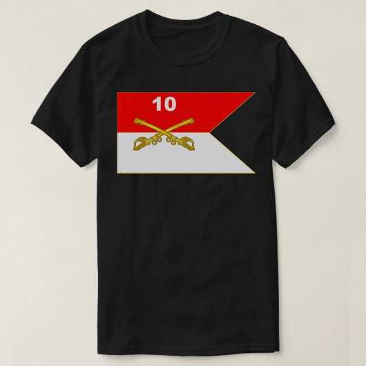 10. Cavalry Guidon T-Shirt (Design vorne)