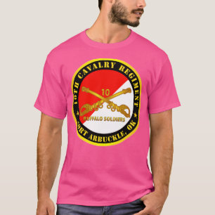 10. Cavalry Regiment Fort Arbuckle OK Buffalo Sol T-Shirt