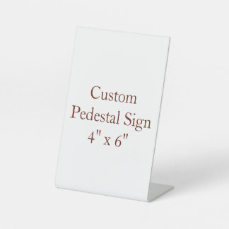 10 cm x 15 cm sockelschild
