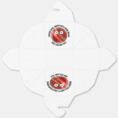 10 Custom Cricket Theme Party BLAUE EYES Happy Fac Geschenkschachtel (Ungefaltet)