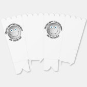 10 Custom Golf Party BLUE EYES Happy Face Popcorn Geschenkschachtel (Ungeklappt)