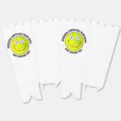 10 Custom Pickleball BLUE EYES Happy Face Popcorn Geschenkschachtel (Ungeklappt)