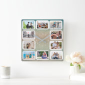 10 Die einzige Uhr, die Ihren Eltern je gehören wi Quadratische Wanduhr (Zuhause)