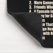 10 Dinge, die ich in Life Games Cool Gamer Design Mousepad (Ecke)