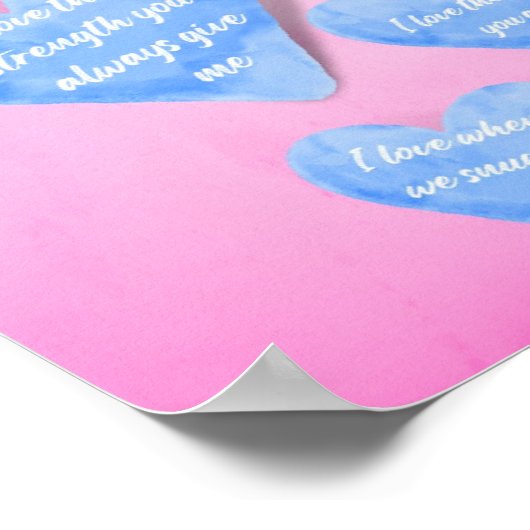 10 Dinge, die wir über Sie Liebe Poster (Ecke)