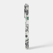 10-Dollar-Schein-Geldmuster iPhone Hülle (Linke Seite)