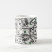 10-Dollar-Schein-Geldmuster Kaffeetasse (Mittel)