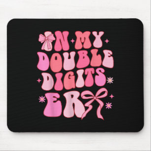 10 Doppelstühle 10. Geburtstag Girl Coquette 10 Ye Mousepad