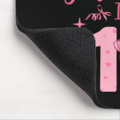 10 doppelte Ziffern 10. Geburtstag Coquette 10 Jah Mousepad (Ecke)