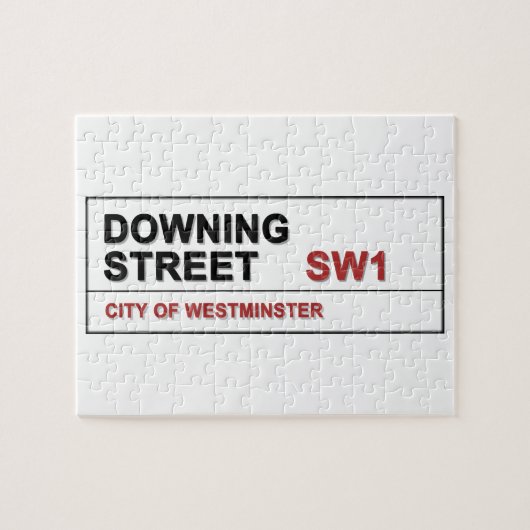 10 Downing Street London England Puzzle (Horizontal)