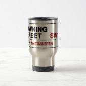 10 Downing Street London England Reisebecher (Mittel)