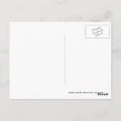 10 Downing Street, London (zeichnend) Postkarte (Rückseite)