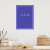 10 DRUCKER Commodore 64 Poster (Küche)