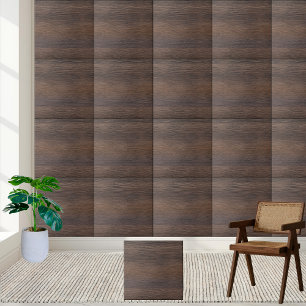 #10 Elegante Imitats Holz Dark Brown Wood Grain Fliese
