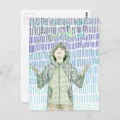 10 Fakten über Seattle Postkarte (Vorne/Hinten)