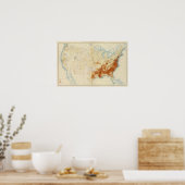 10 Farbige Bevölkerung 1890 Poster (Küche)