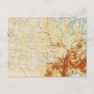 10 Farbige Bevölkerung 1890 Postkarte